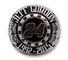 1992-2015 Jeff Gordon NASCAR Hendrick Motorsports Retirement Ring