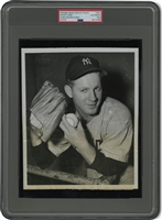 1950 Whitey Ford New York Yankees Rookie Original Photograph – PSA/DNA Type 1