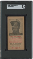 1954 New York Journal American Jackie Robinson – SGC VG 3