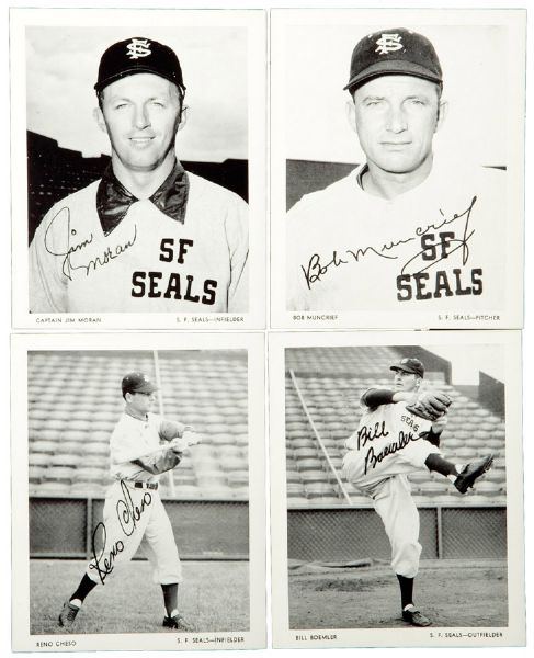 1953 SAN FRANCISCO SEALS PICTURE PACK 23 OF 25