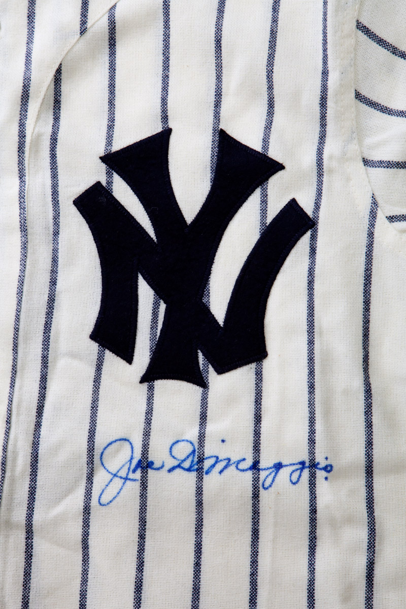 Sold at Auction: MITCHELL & NESS COOPERSTOWN JOE DIMAGGIO JERSEY