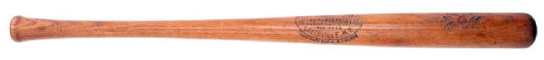 1923-25 TY COBB LOUISVILLE SLUGGER GAME USED BAT GRADED MEARS A6