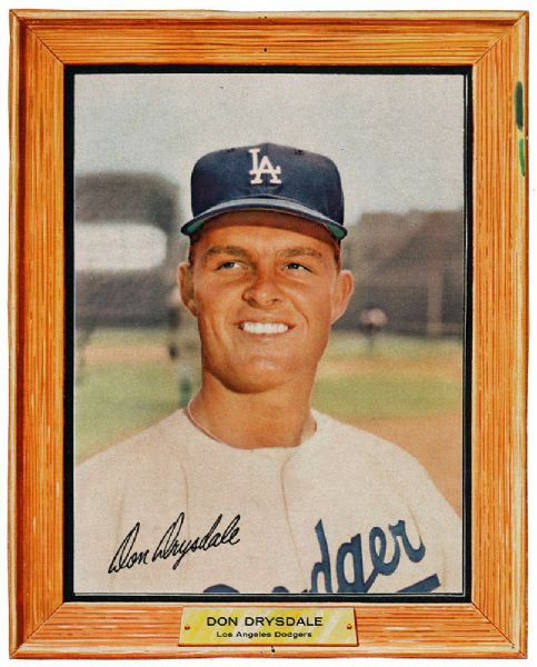 1960 POST CEREAL DON DRYSDALE
