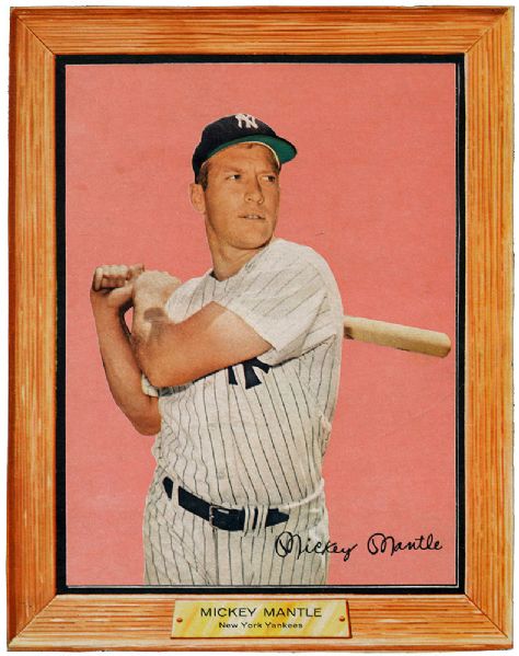 1960 POST CEREAL MICKEY MANTLE