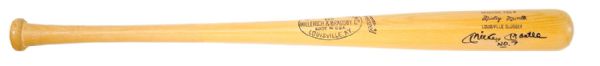 MICKEY MANTLE SIGNED PRO MODEL BAT INSCRIBED "NO. 7"