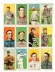 1909-11 T206 LOT OF (119) DIFFERENT INCLUDING 18 HALL OF FAMERS