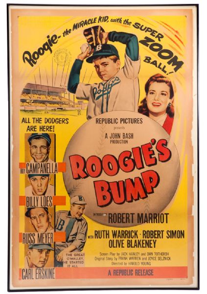 1954 ROOGIES BUMP MOVIE POSTER