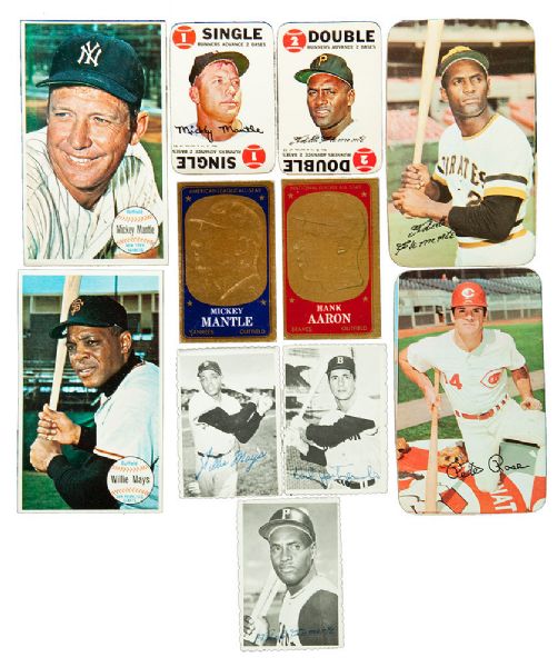 1961-69 TOPPS INSERT AND SMALL SET COLLECTION