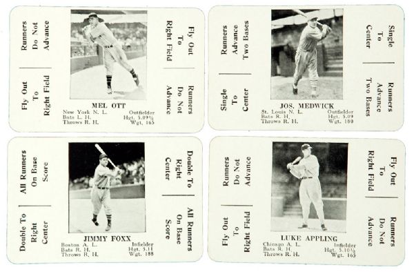 1936  S AND S GAME HIGH GRADE COMPLETE SET OF (52) PLUS CONTEST AND DIRECTIONS (2) CARDS