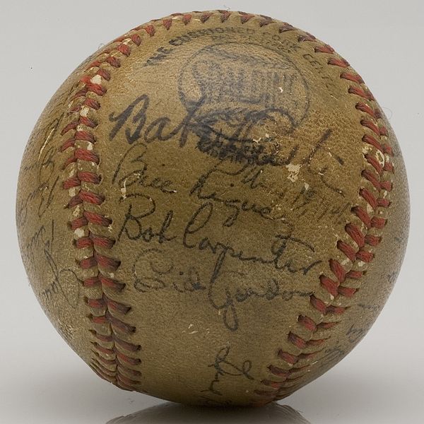Babe Ruth Autographed Baseball   