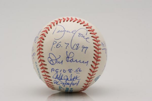 Perfect Game Pitchers Baseball Signed by 12