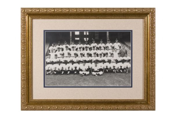 1962 New York Yankees Team Photo 