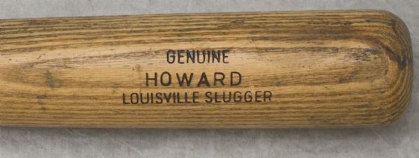 Frank Howard Game Used H&B Bat  