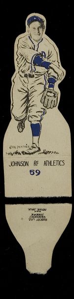 1934 R304 Al Demaree Die-cuts #59 Bob Johnson  