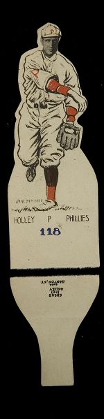 1934 R304 Al Demaree Die-cuts #118 Ed Holley  