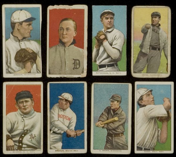 1909-11 T206 White Border Group of 146 Different