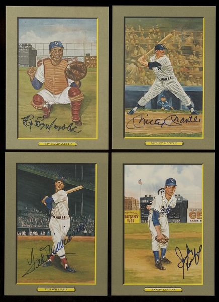 1985-95 Perez-Steele Great Moments Postcards Complete Set of 108 with 27 Autographed  