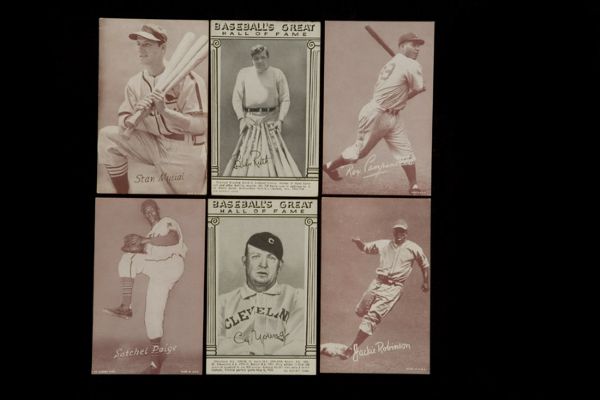 Group of 195 Different 1930's-40's Exhibit Cards  