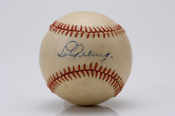 Lou Gehrig Autographed Baseball 