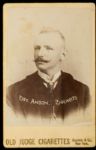 1888-89 N173 Old Judge Cabinet Cap Anson 