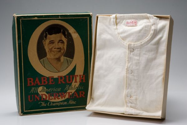 1930s Babe Ruth All-American Underwear in Original Box 