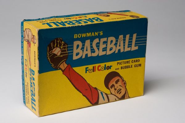 1955 Bowman Baseball One Cent Empty Display Box 