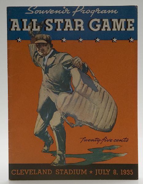 1935 All Star Game Program