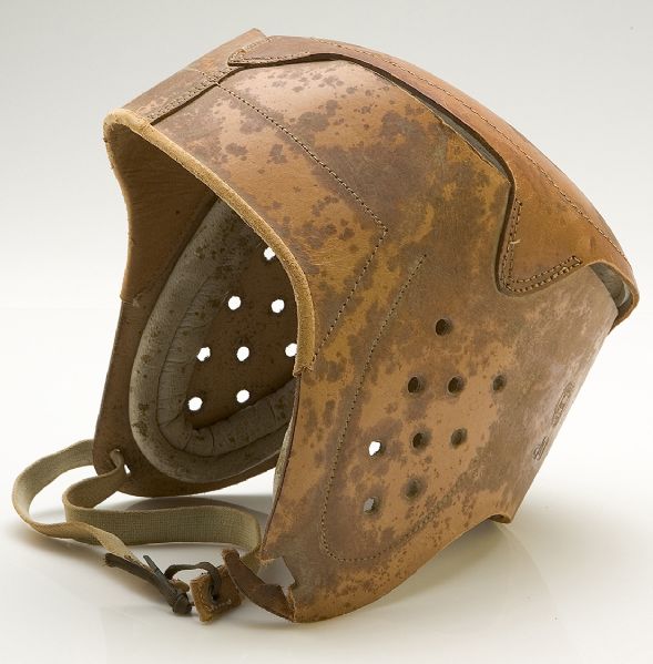 c. 1900-10 Princeton model early football helmet  