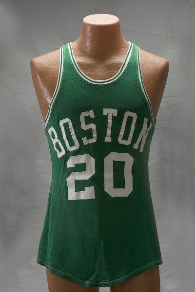 Larry Siegfried Late 1960s Boston Celtics Game Worn Road Jersey  