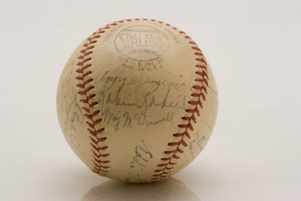 1950 NL Champion Philadelphia Phillies Team Signed Baseball 