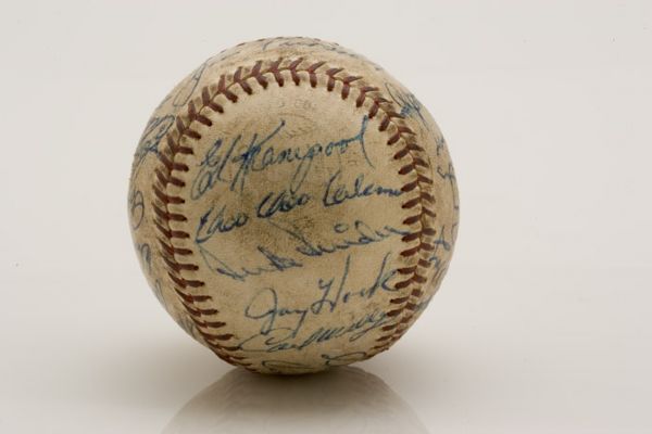 1963 New York Mets Team Signed Baseball  