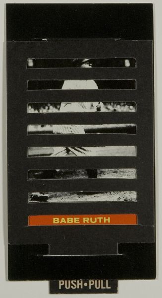 1965 Topps Babe Ruth / Lou Gehrig Push-Pull 