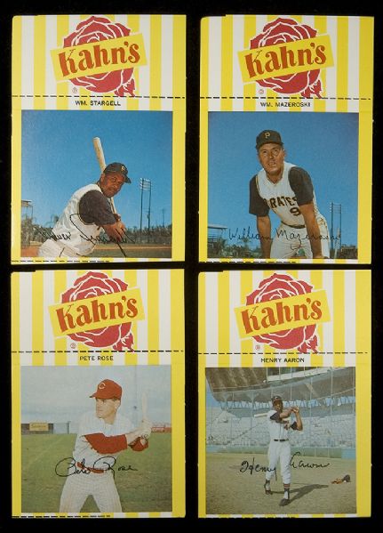 1967 Kahn's Wieners Complete Basic Set of 41  