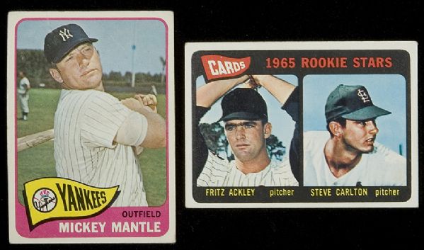 1965 Topps Baseball Complete Set of 598 