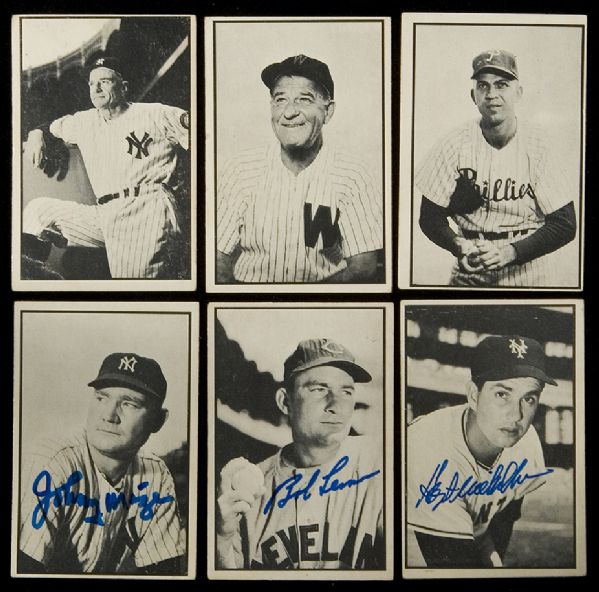 1953 Bowman Baseball Black & White Complete Set of 64  