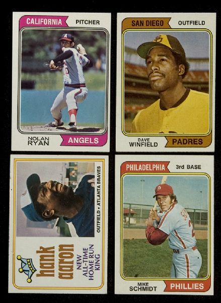 1974 Topps Baseball Complete Set of 660 