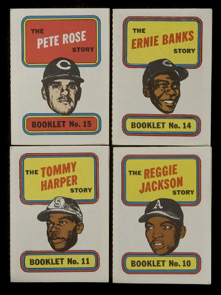1970 Topps Baseball Story Booklets - 5 Complete Sets plus 25 Extras  