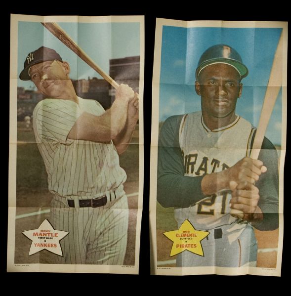 1968 Topps Baseball Posters Complete Set  of 24 