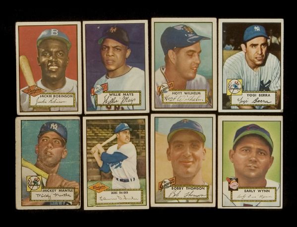 1952 Topps Baseball Complete Set of 407  