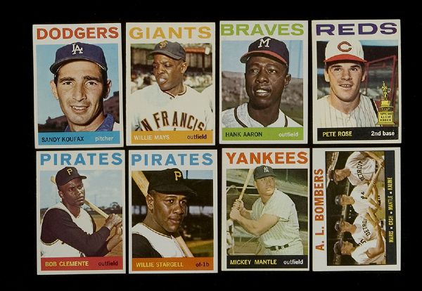 1964 Topps Baseball Complete Set of 587  