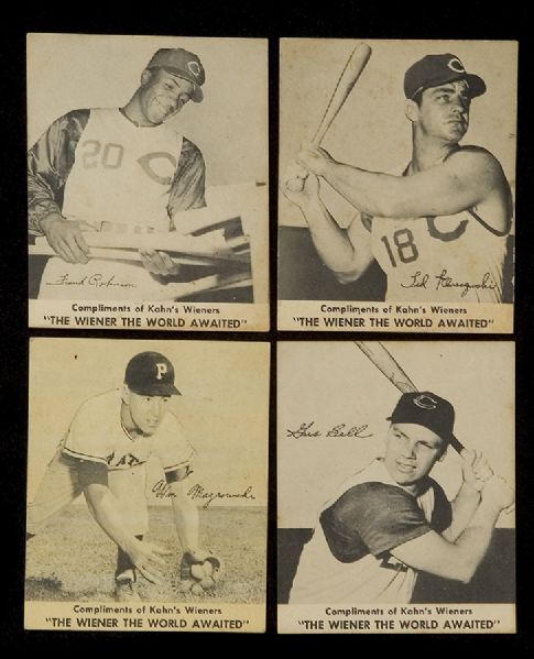 1957 Kahn's Baseball Near Set (26/29) 