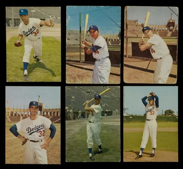 1959, 1960 & 1961 Morrell Meats Baseball Complete Sets  