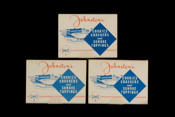 1955 Johnston Cookies Braves Complete Set in Sealed Panels  