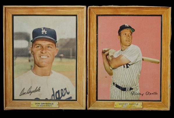 1960 Post Cereal Baseball Complete Set of 5 