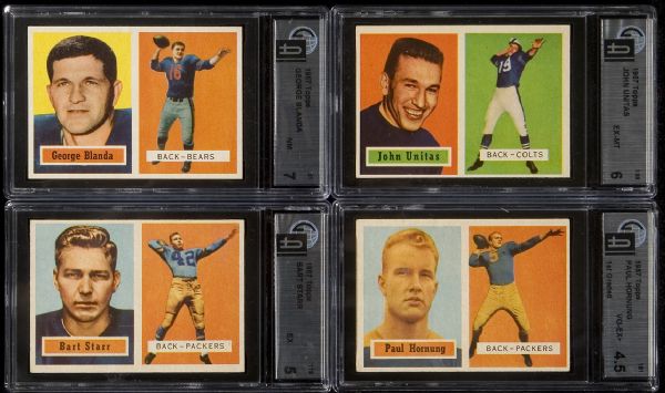 1957 Topps Football Complete Set of 154  