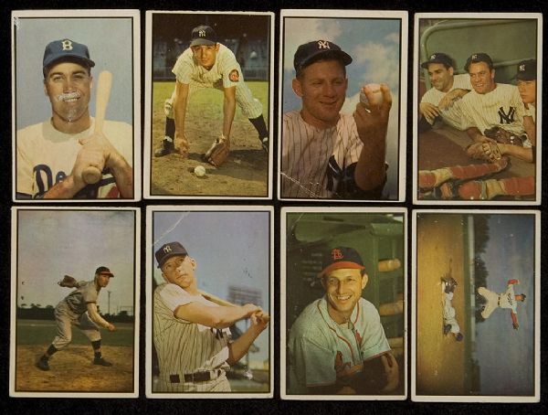 1953 Bowman Color Baseball Near Set (159/160)  