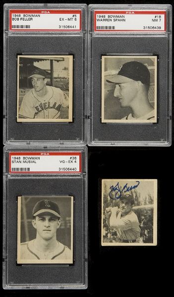 1948 Bowman Baseball Complete Set of 48  