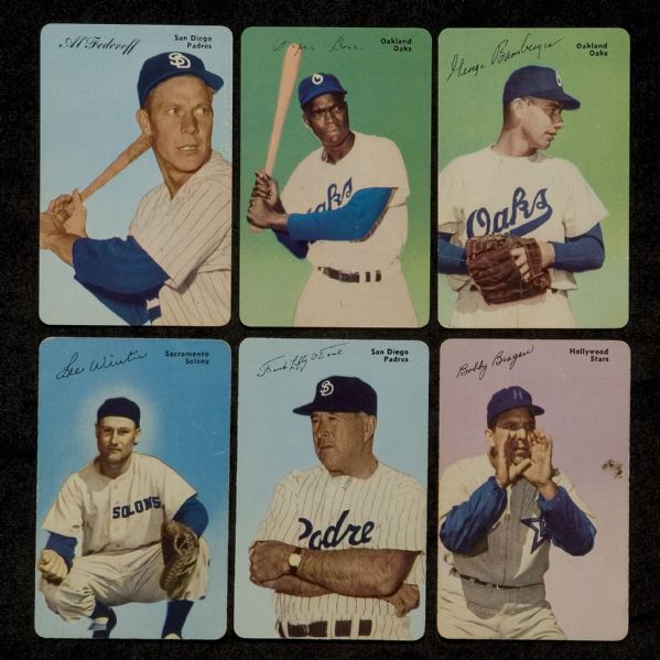 1953 Mother's Cookies Baseball Complete Set of 63  