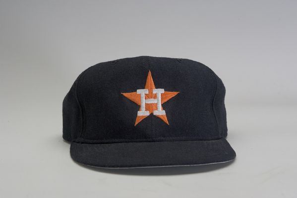 Nolan Ryan Game Used Houston Astros Cap - Autographed 