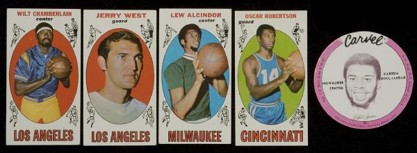1969-70 Topps Basketball Near Set (98/99) and 5 Other Basketball Complete Sets  